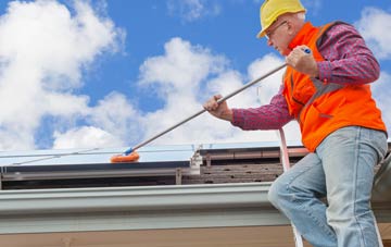 Manorbier Newton soft wash roof cleaning